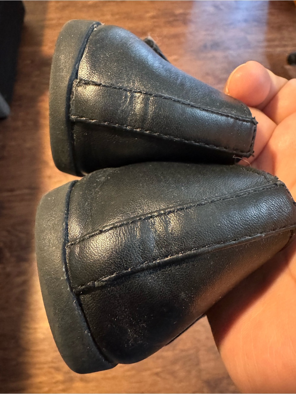 The Children's Place Navy Blue Slip-On Dress Shoes for Kids